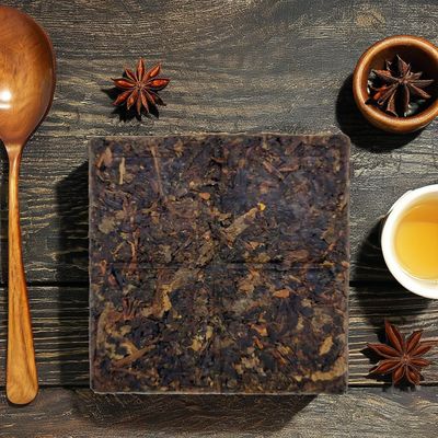 Tè caldo cinese nero, tè a pancia piatta per la salute, processo antico di Xi'an, materie prime naturali selezionate, indirizzo Xi'an