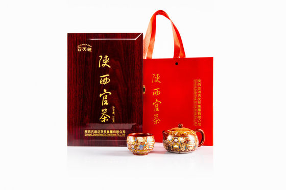 High Grade Shaanxi Official Tea Flavor Tea Gift Box Set 500g 5-10 anni Grado 1