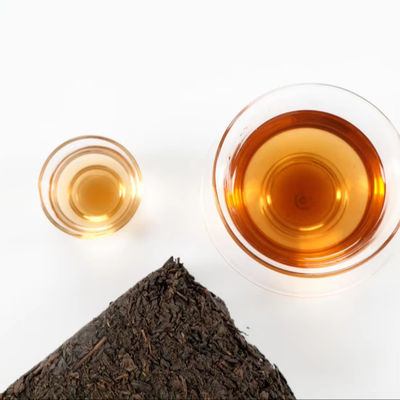 Tè scuro puro Jingyang Fu Tè a mattoni fatto a mano con tecniche tradizionali