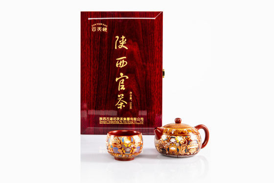 Fermentato stile Flat Belly Tea Weight Loss Tea Gift Box Set Customized Chinese Tea in Elegante Presentazione 500g