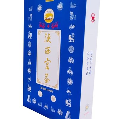 500g Prassato Tea Box Packaging Hot Shaanxi Official Organic Fermented Classical Brick Tea per specialità di bevande salutari