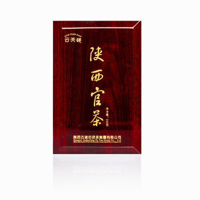 Vivi i ricchi sapori di Jingyang Futea Shaanxi Tè Ufficiale Fatto a mano in mattoni Luzhou-Flavor Tea Tè scuro da un must-try