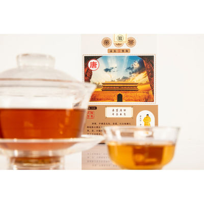 Te' scuro compresso dal miglior tè Fu Zhuan dello Shaanxi con sapore di invecchiamento scuro