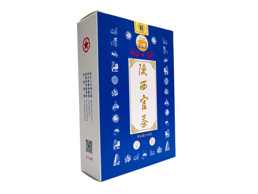 Specialità Health Drink Tè scuro Shaanxi Tè nero fermentato biologico 500 grammi Tè di mattoni neri certificato Halal Tè stampato a foglie in scatola