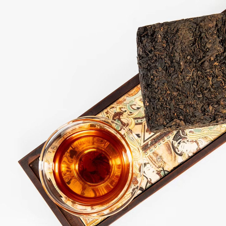 Tè caldo cinese nero, tè a pancia piatta per la salute, processo antico di Xi'an, materie prime naturali selezionate, indirizzo Xi'an
