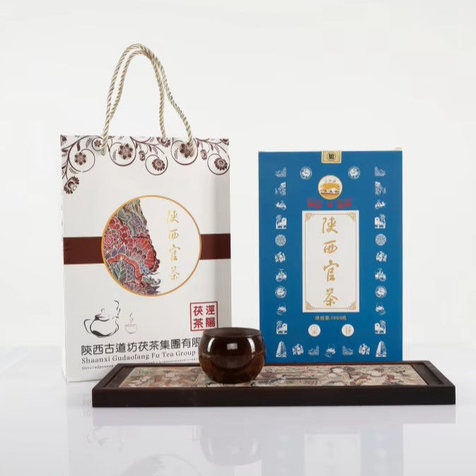 Tè scuro di prima qualità fatto a mano Tipo e contenuto 1000g Tè Jingyang Fu con profumo forte