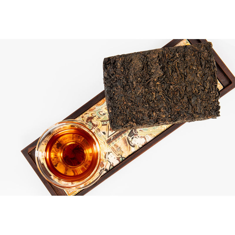 Shaanxi Official Brick Good Taste Dark Tea Ingredienti di mattoni N/A Età 5-10 anni