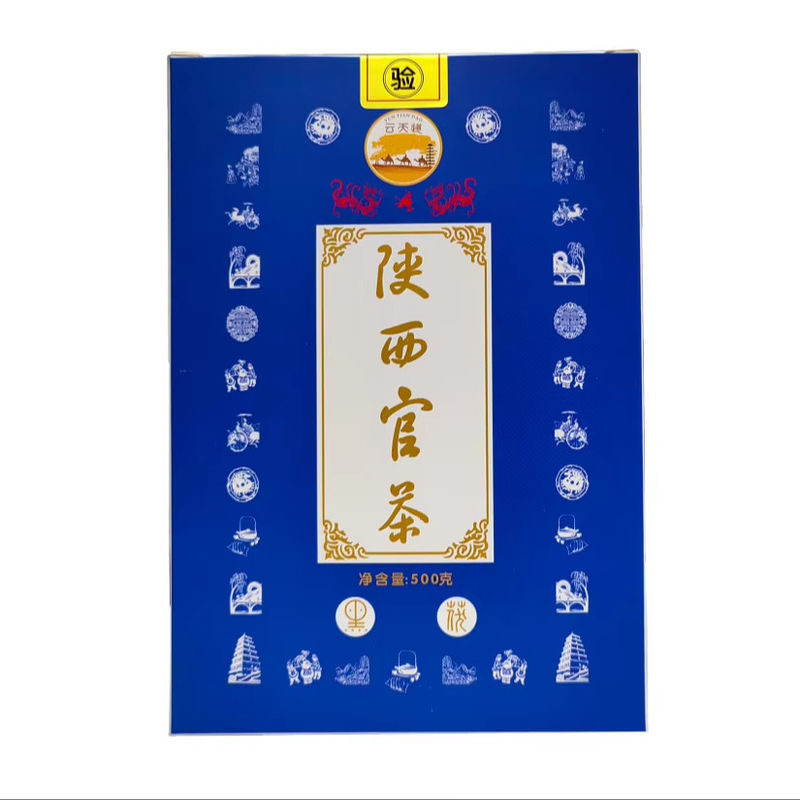 Traditional Chinese Customized Dark Tea Handmade Fu Brick Compressed Cake Condizioni di conservazione adatte per gli appassionati di tè