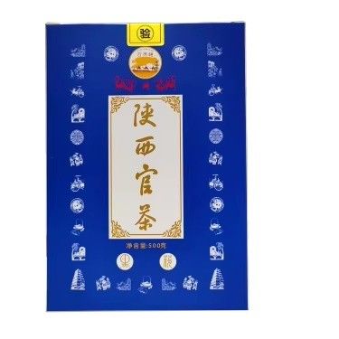 Stile Tè scuro Tè ufficiale Shaanxi Fiore d'oro Tè nero Tè personalizzato Istruzioni per la preparazione del tè da bere